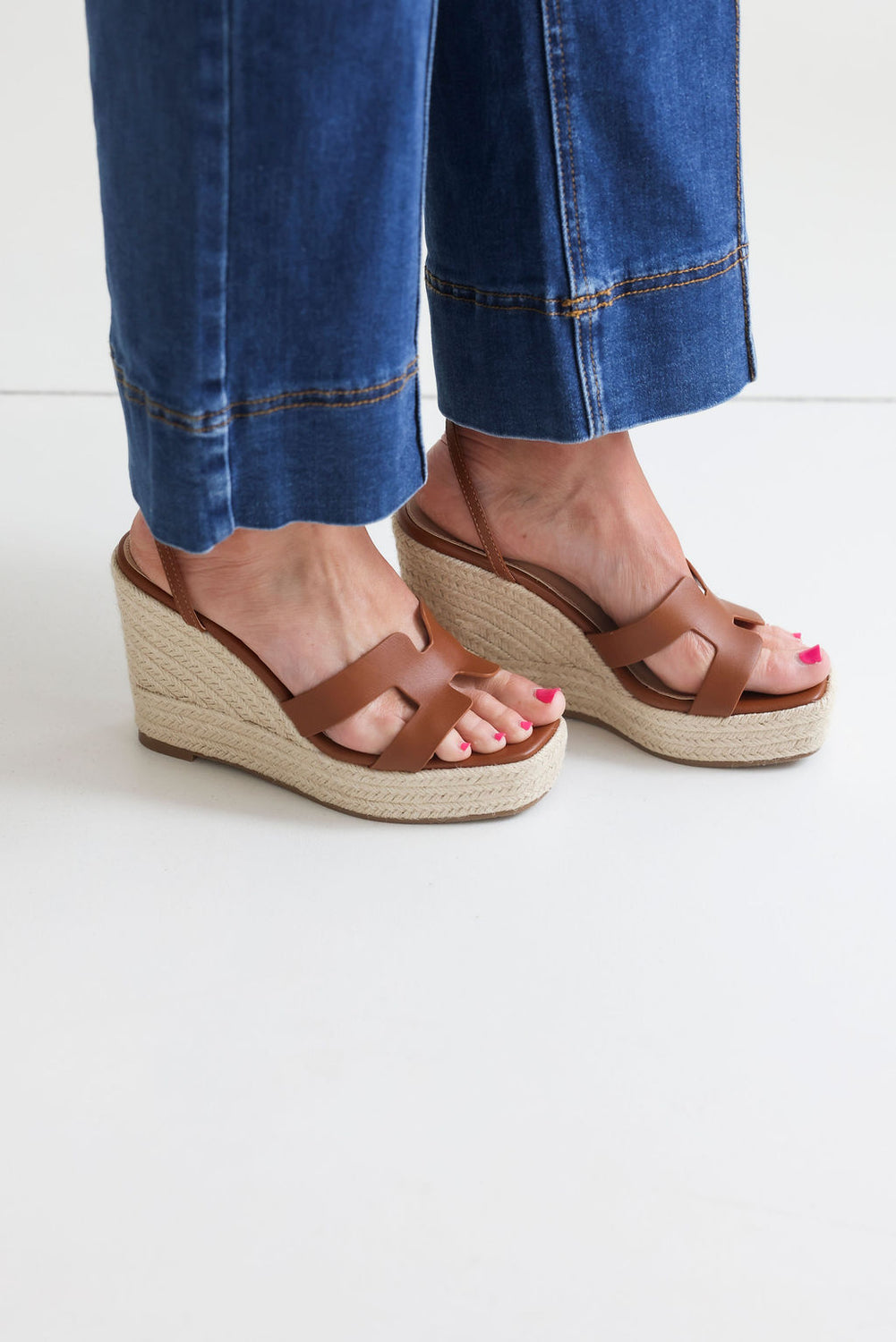 Leah Espadrille Wedge Sandal