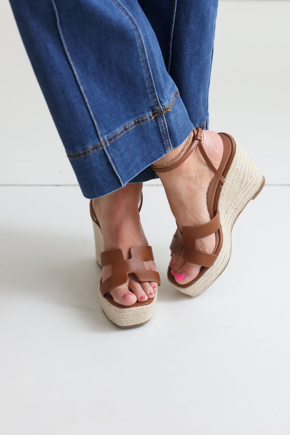 Leah Espadrille Wedge Sandal