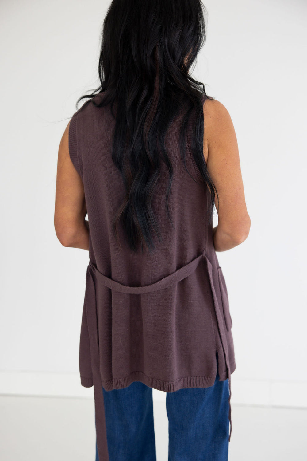 Trudy Longline Sweater Vest
