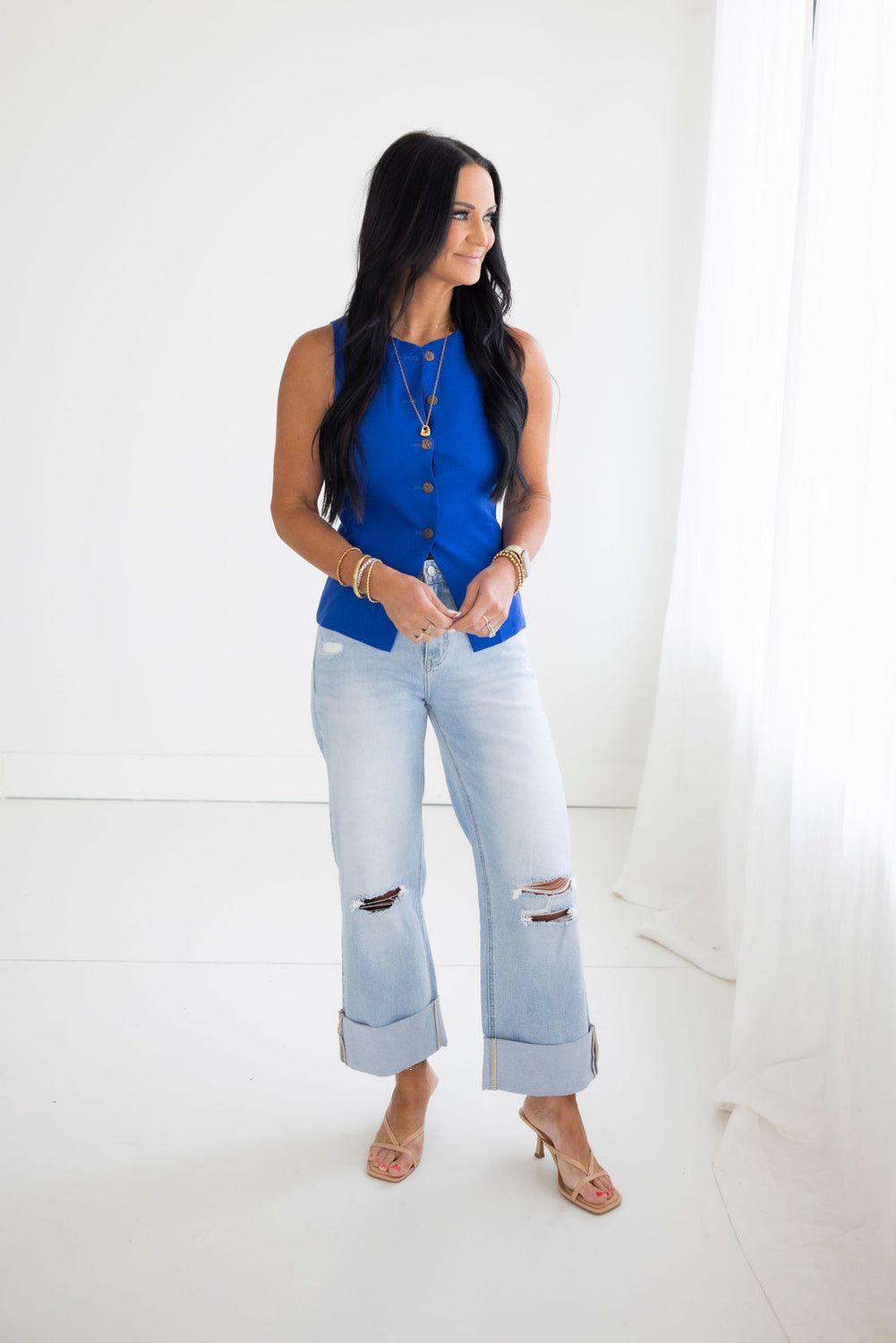 Parker Button Down Vest