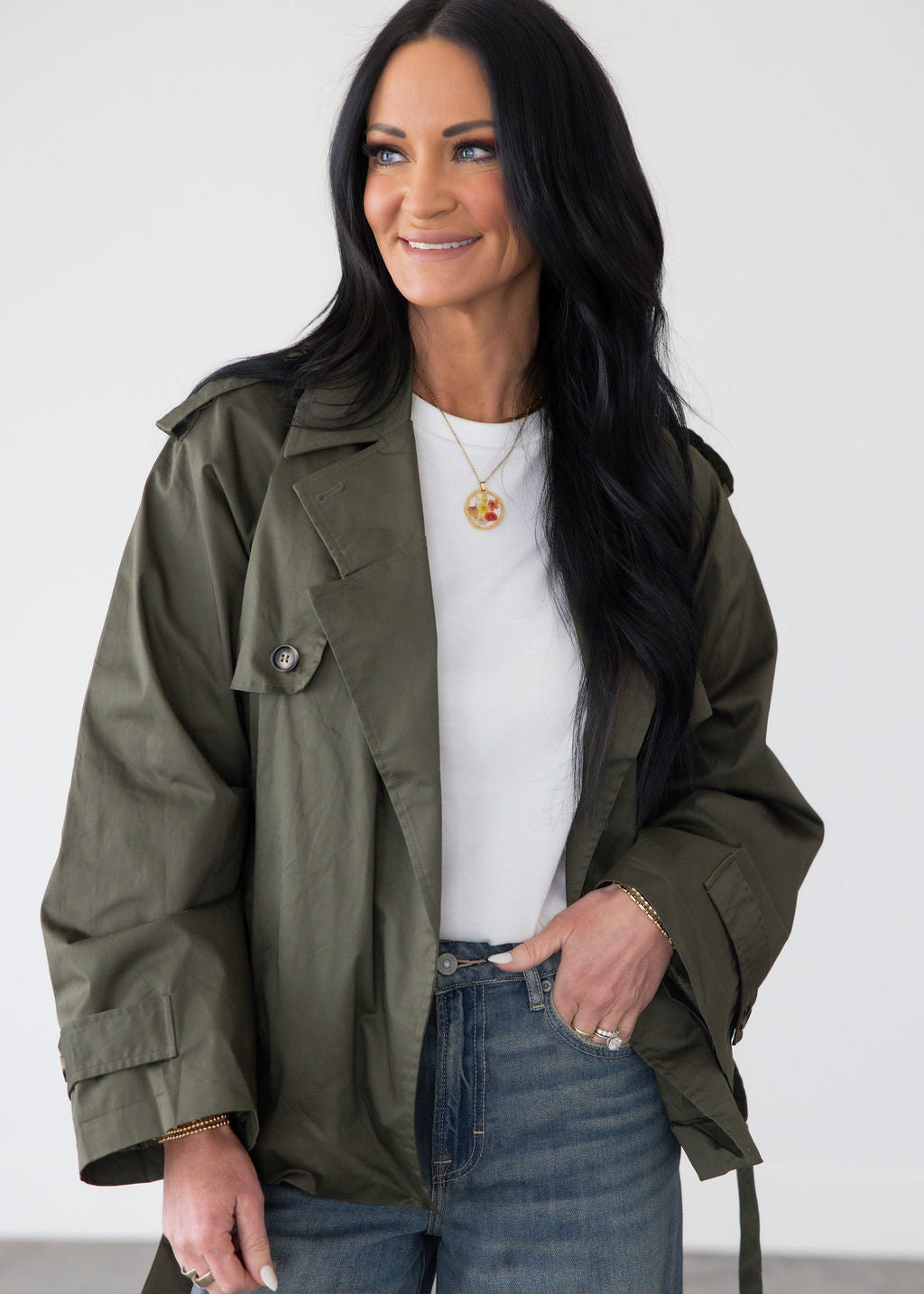 image of Phaedra Trench Jacket