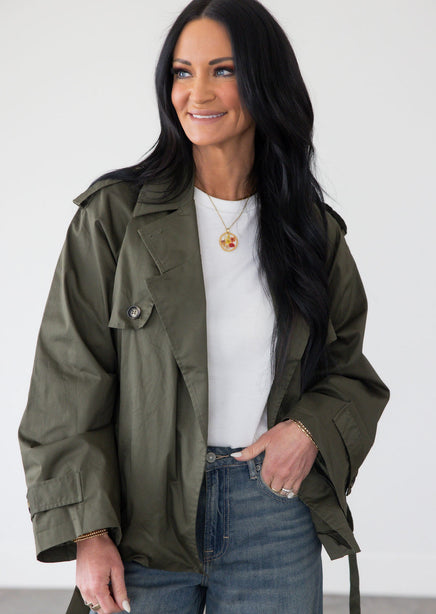 Phaedra Trench Jacket product view