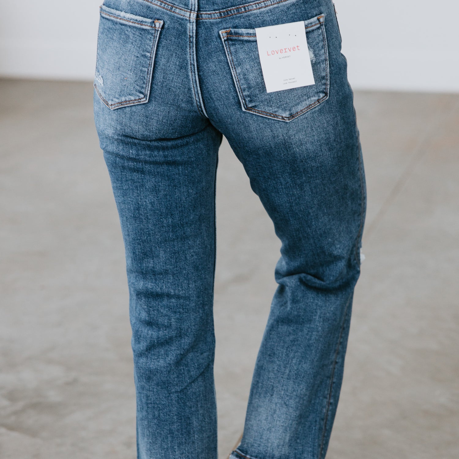 Devon High Rise Straight Jean