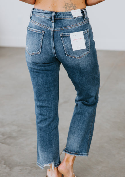 Devon High Rise Straight Jean