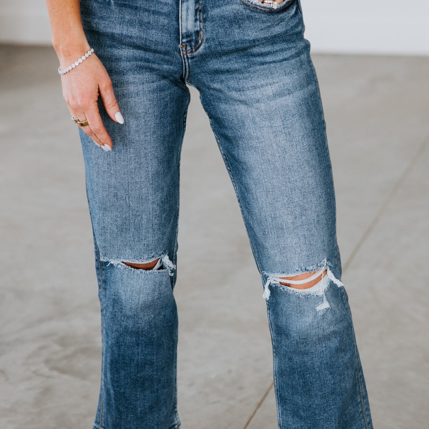 Devon High Rise Straight Jean