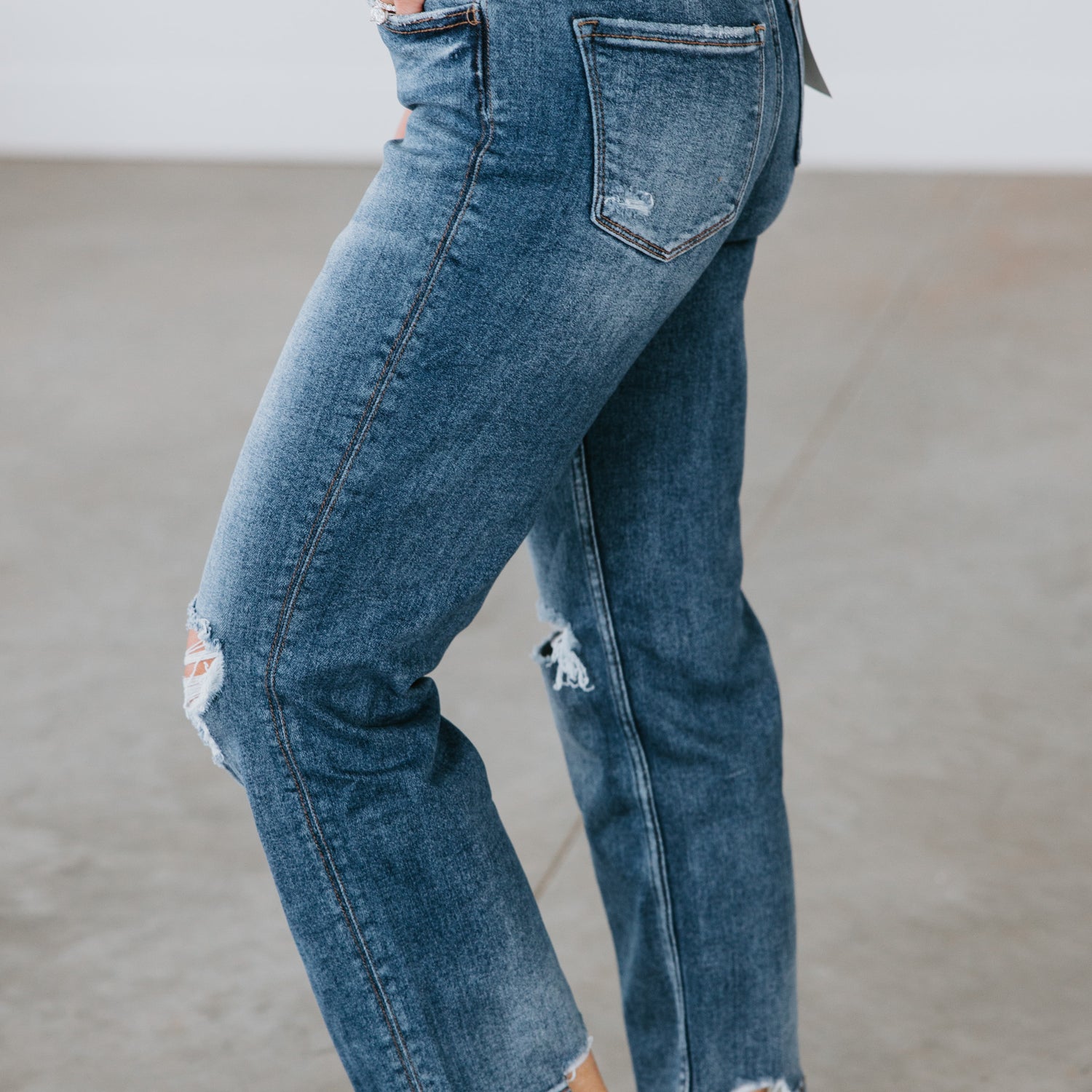 Devon High Rise Straight Jean