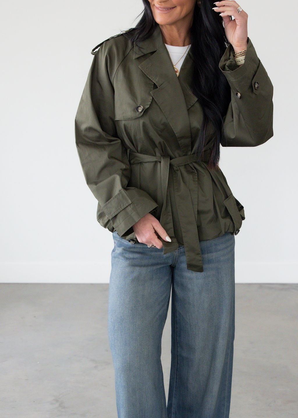 Phaedra Trench Jacket