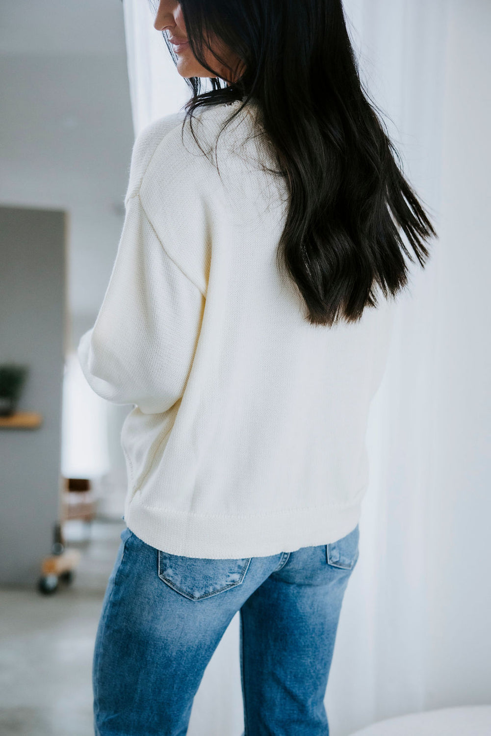 Stable Standard Horse Motif Sweater