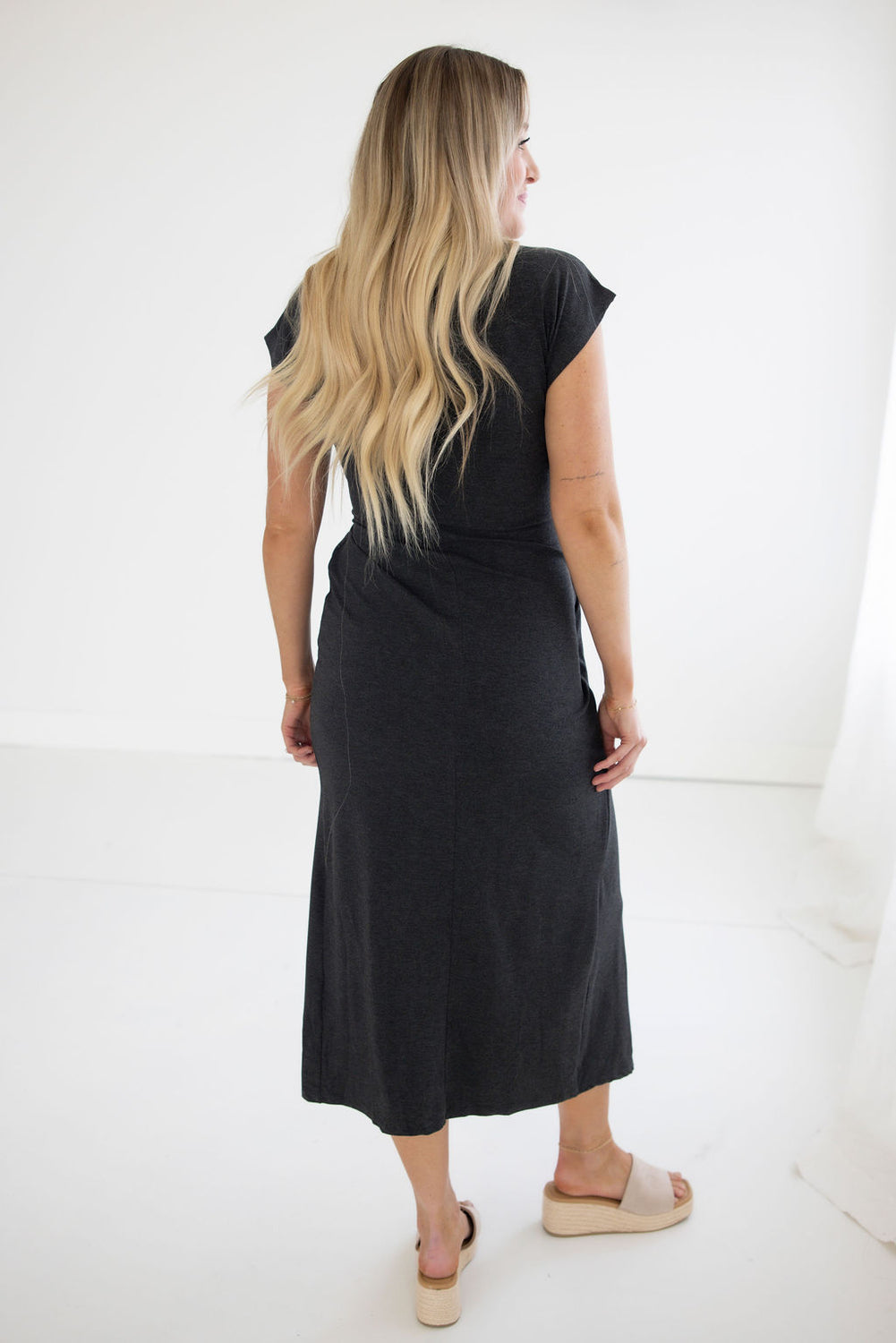 Silvy Tie Wrap Dress