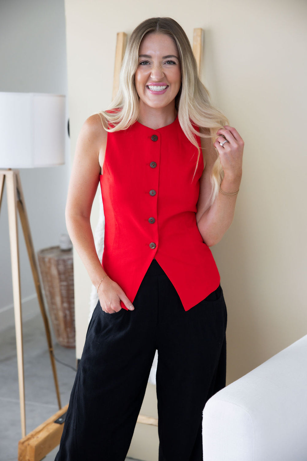 Parker Button Down Vest