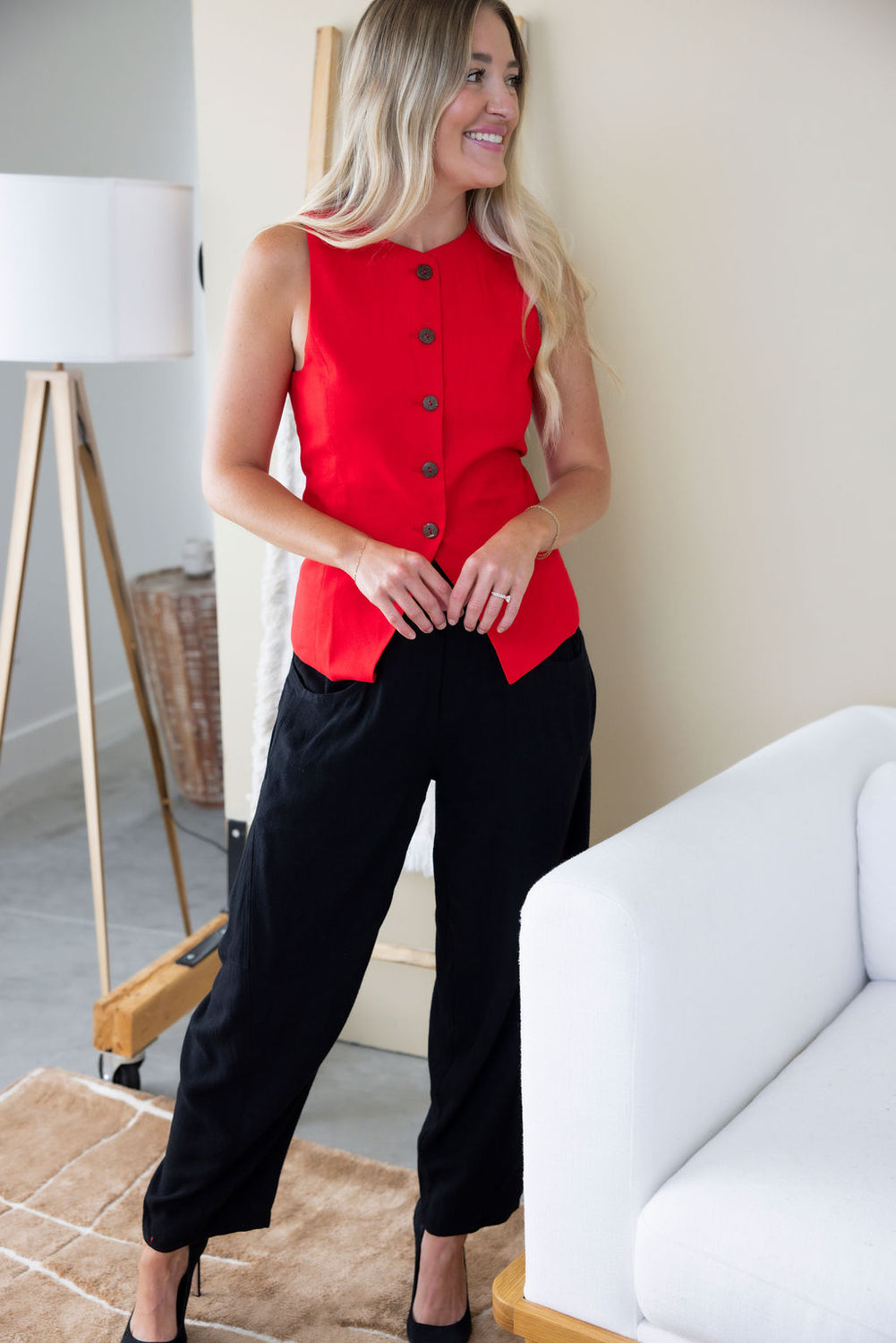 Parker Button Down Vest