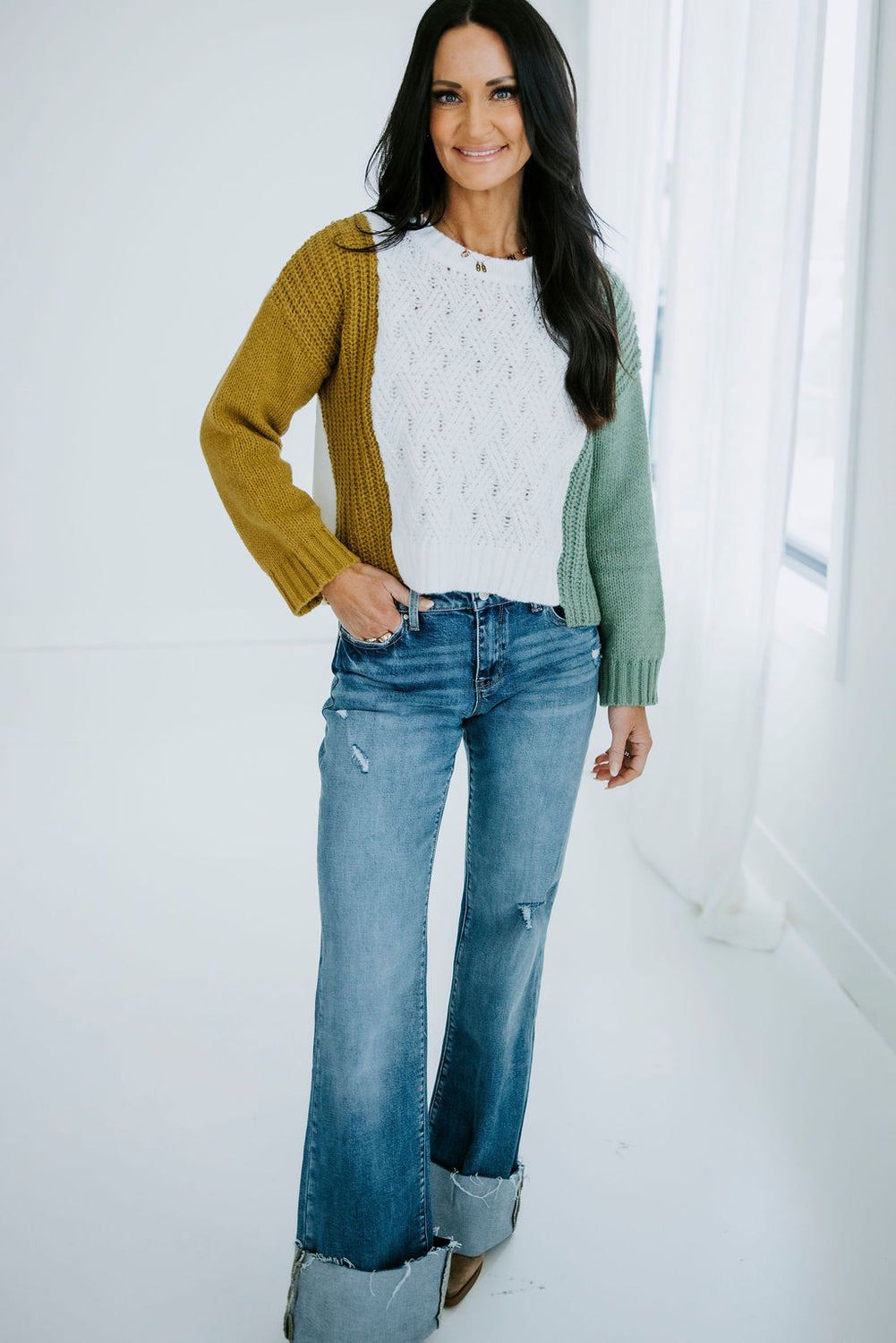 Kailen Colorblock Sweater