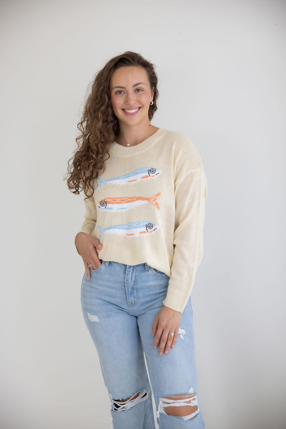 Sardines Knit Sweater