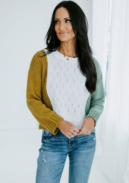 Kailen Colorblock Sweater product view