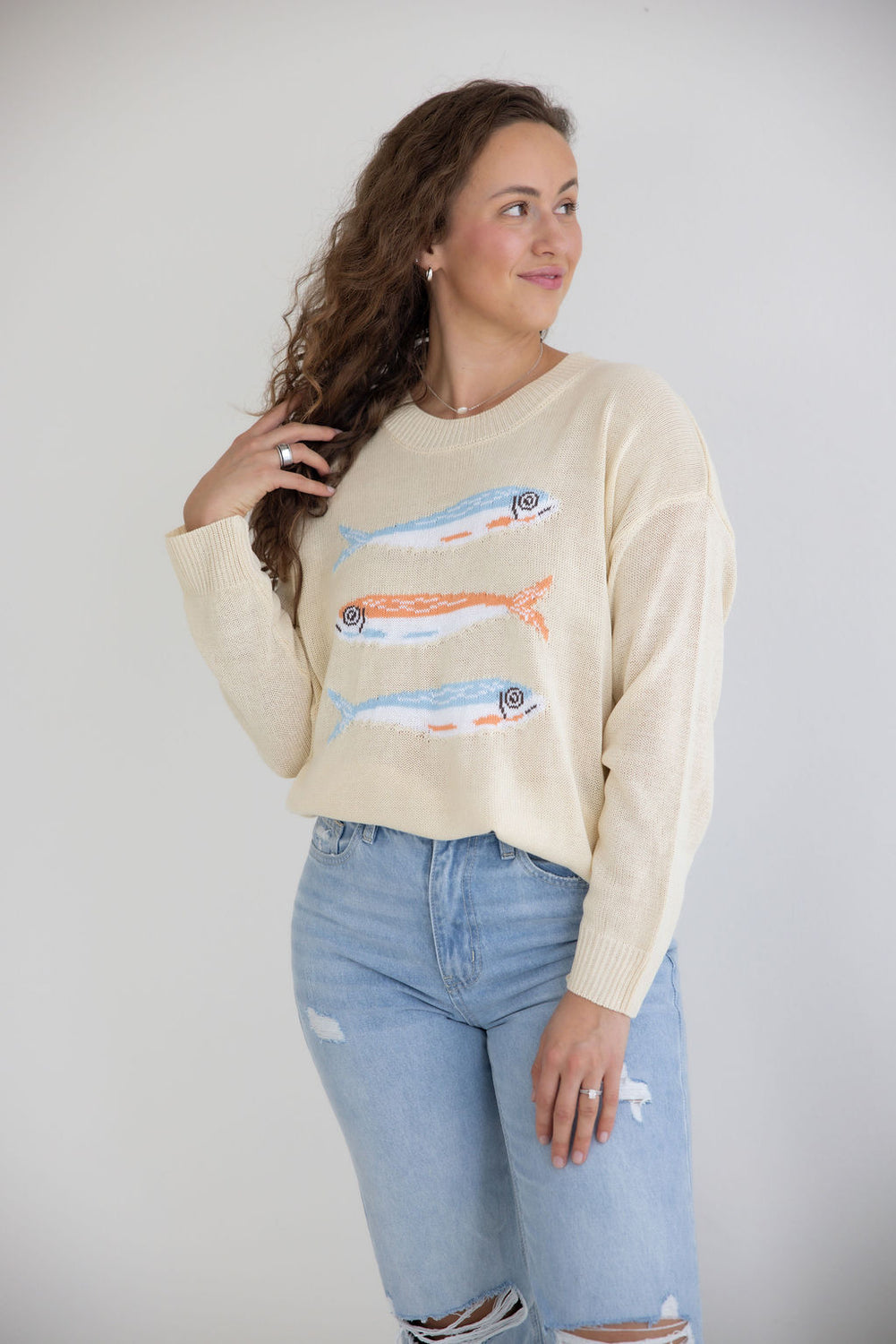 Sardines Knit Sweater