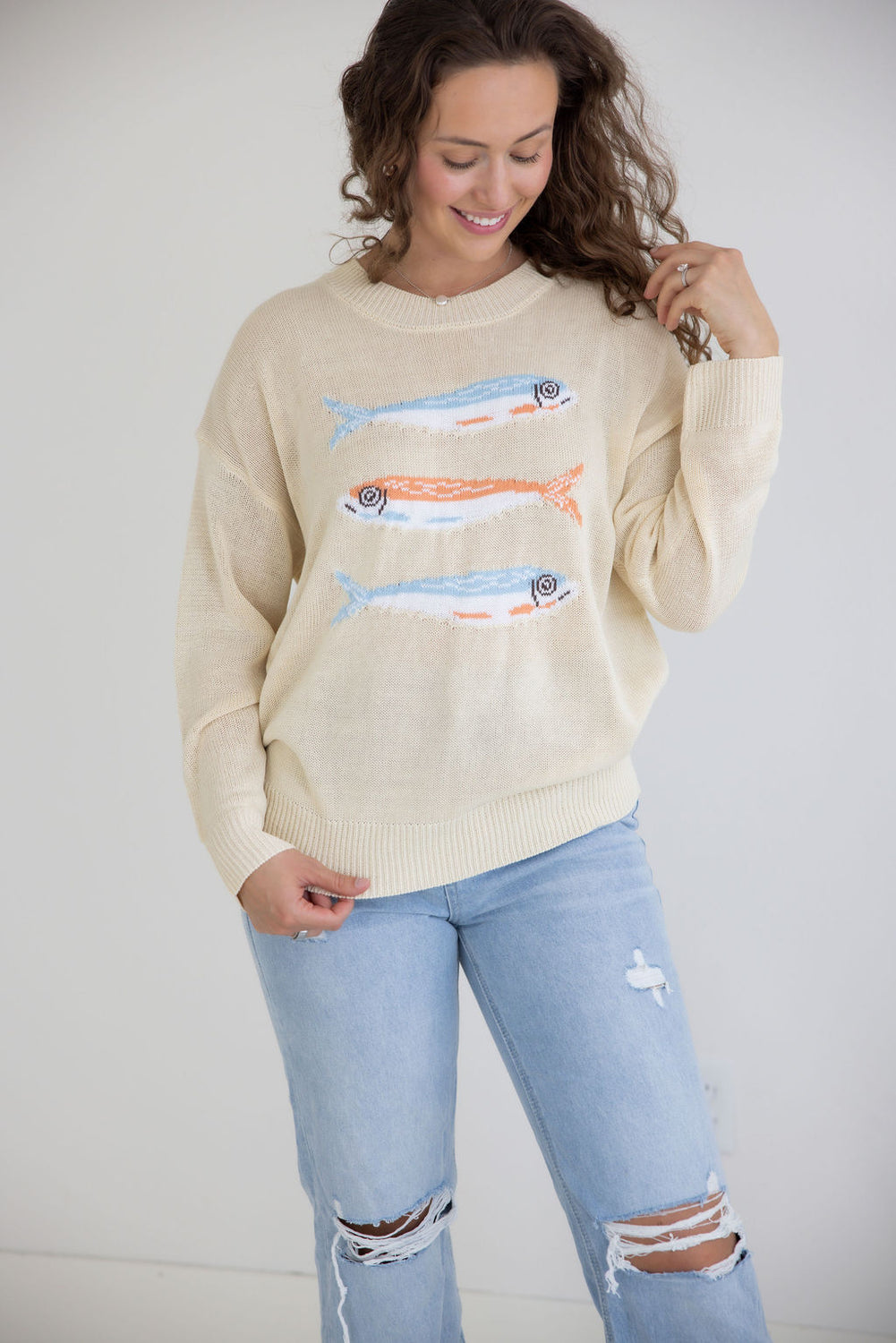 Sardines Knit Sweater