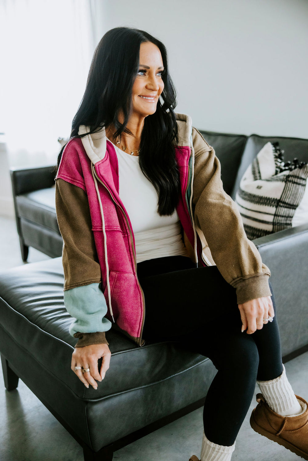 Liora Colorblock Hoodie