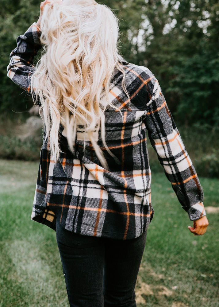 Breaking Plaid Fleece Shacket