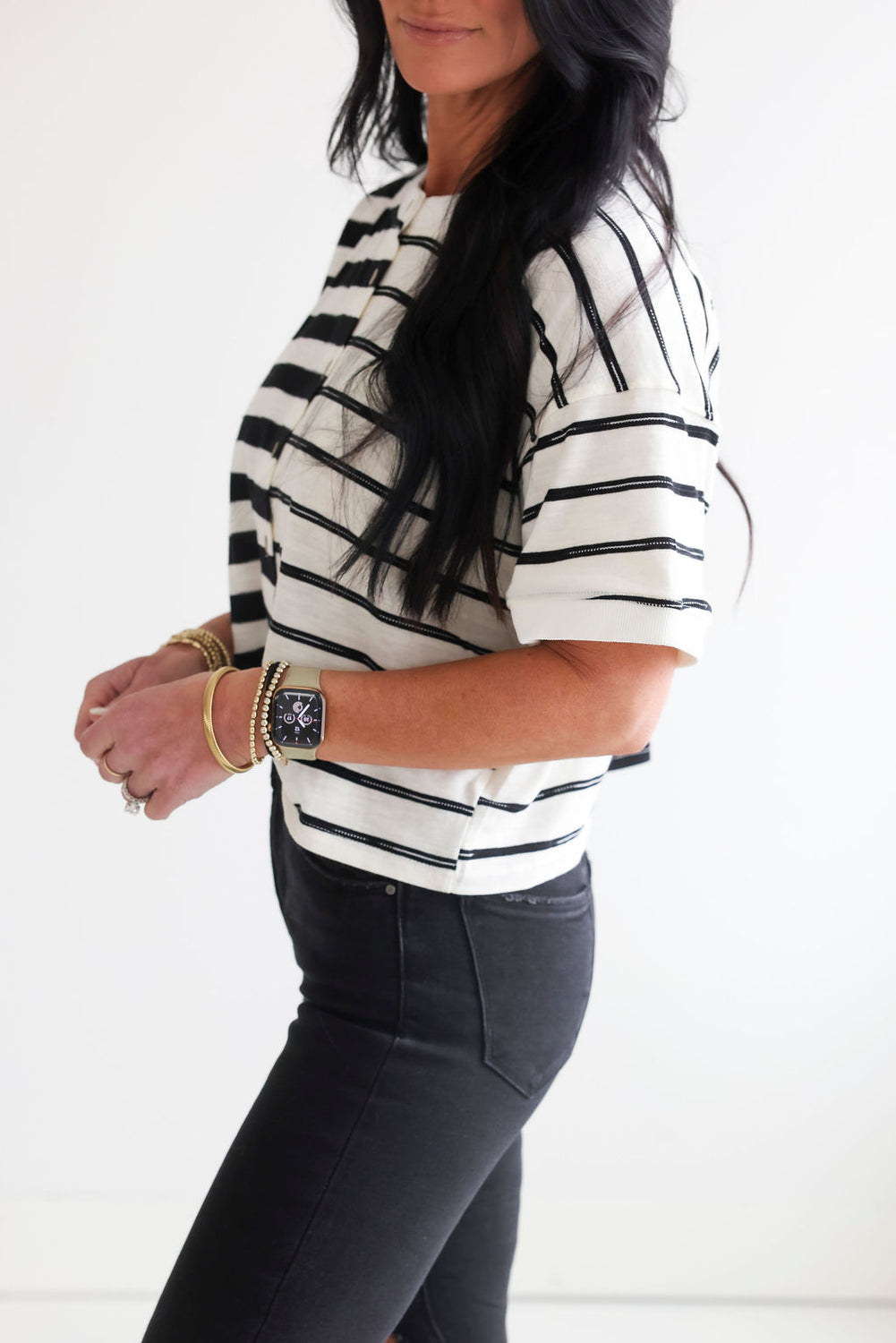 Kelsey Colorblock Cardigan Top