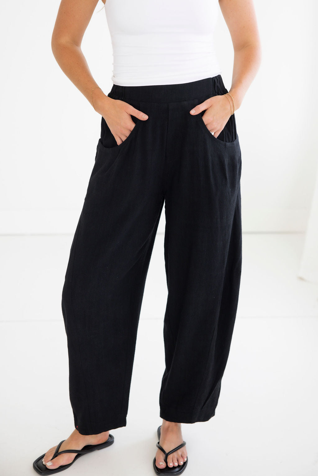image of Gia Barrel Pants
