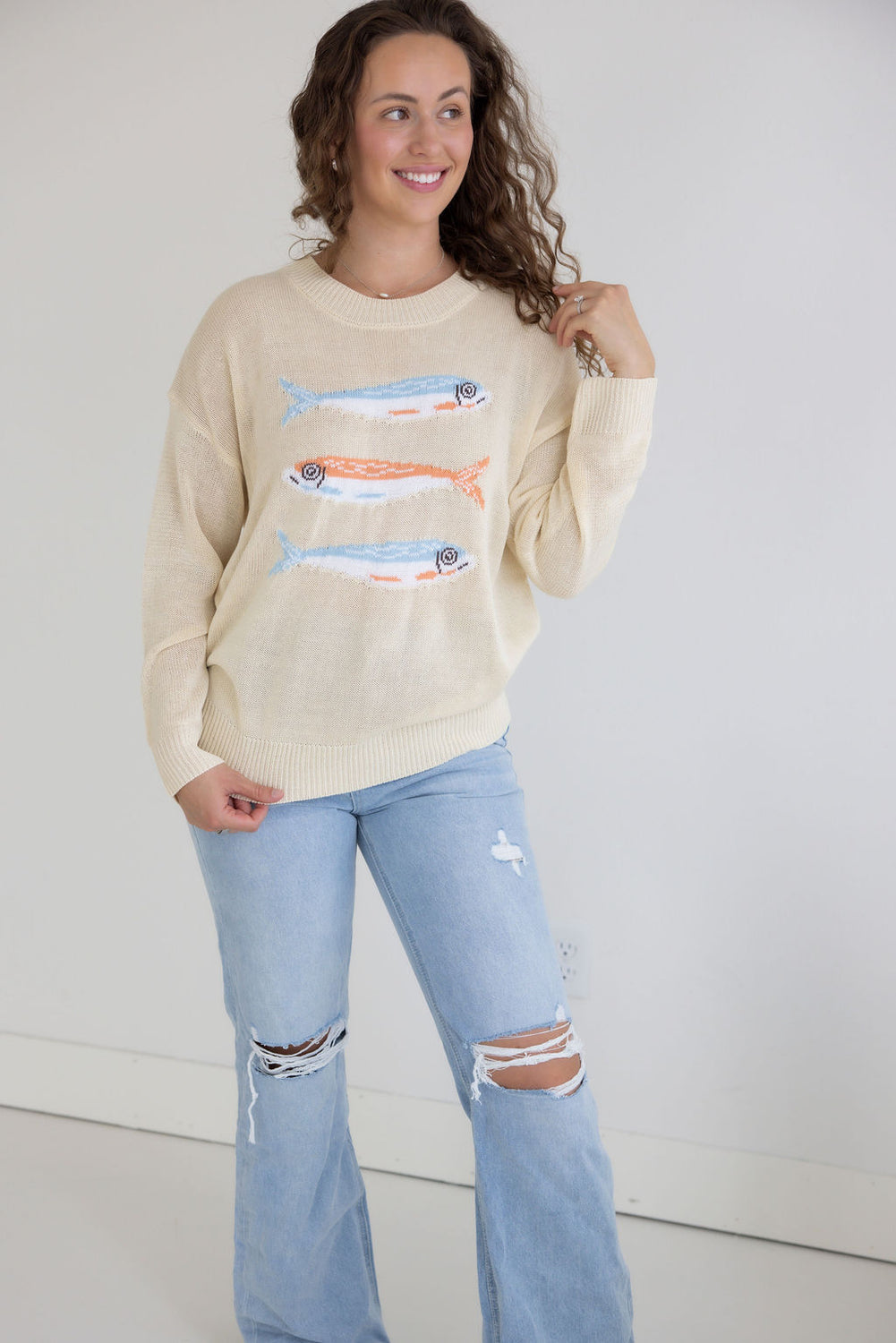 Sardines Knit Sweater