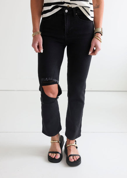 Lexi Distressed Relaxed Jean product view
