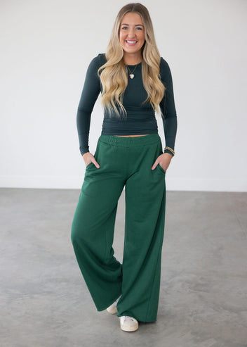 Go To Wide Leg Sweatpants