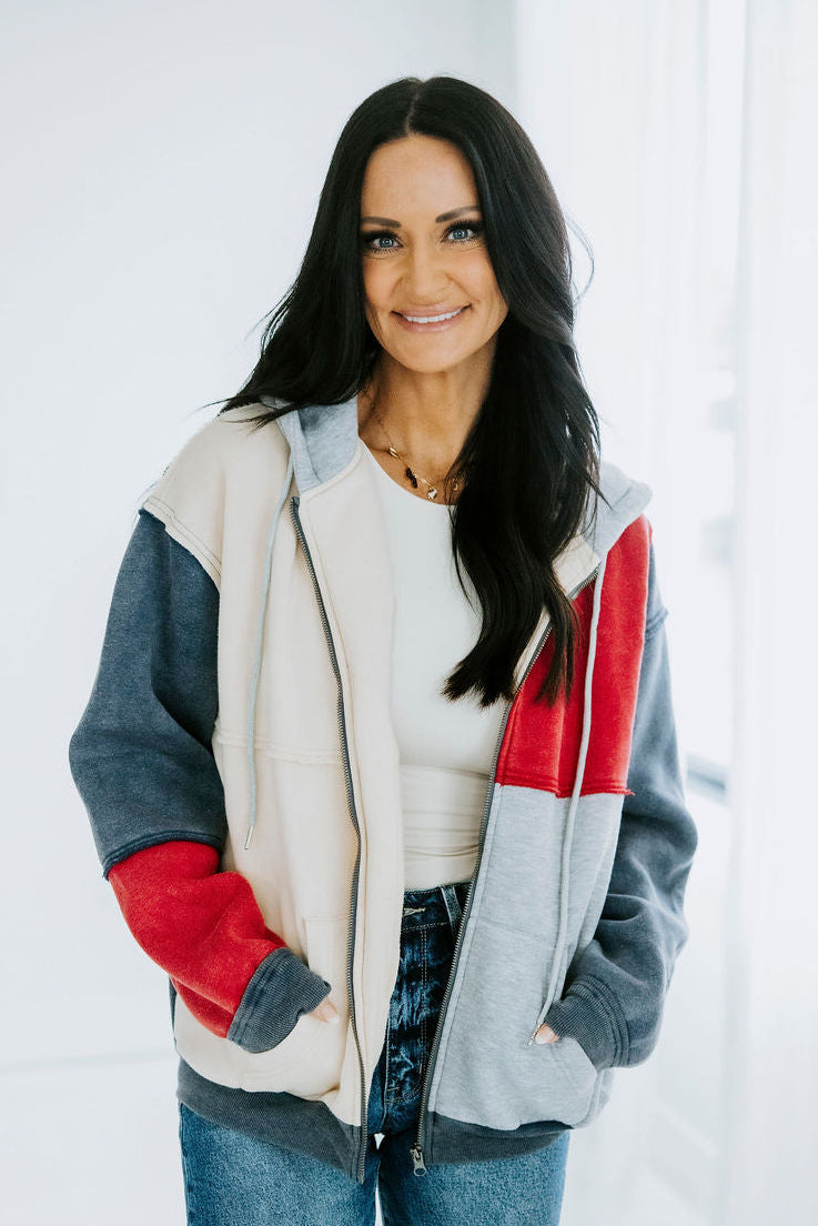 Liora Colorblock Hoodie