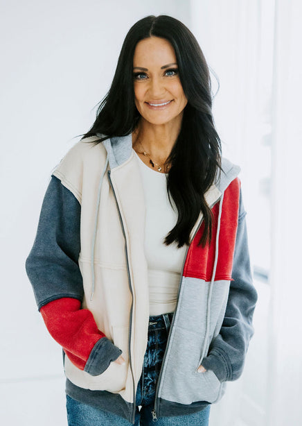 Liora Colorblock Hoodie product view