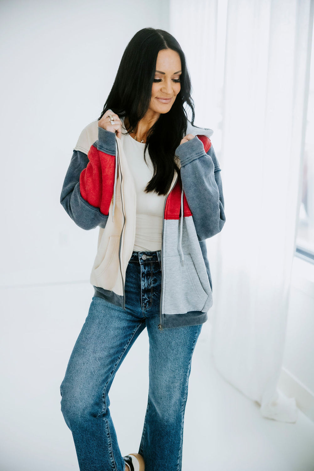 Liora Colorblock Hoodie