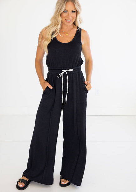 Tarin Textured Jumpsuit product view