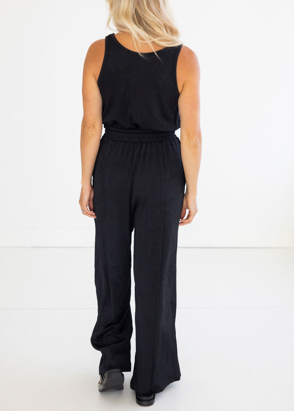 Tarin Textured Jumpsuit