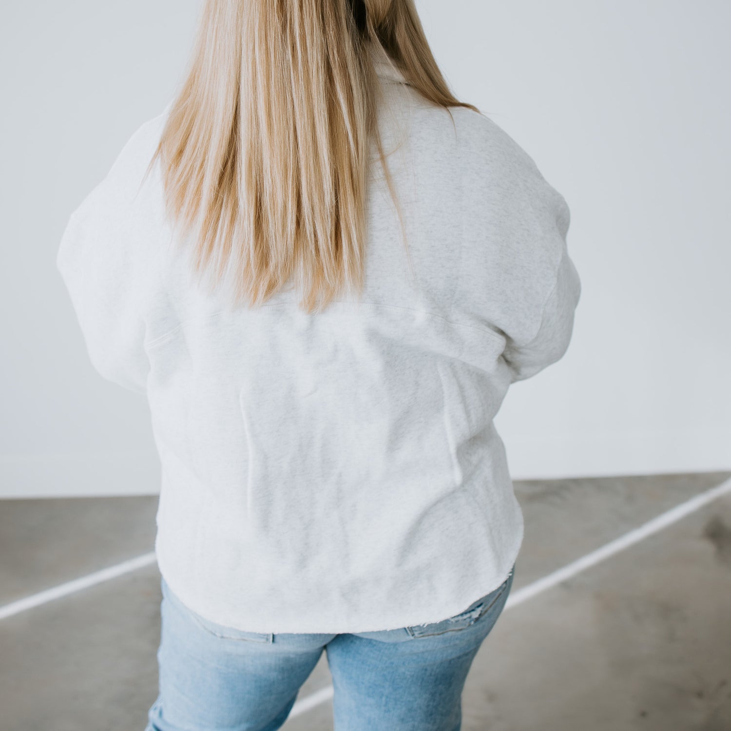 Raelynn Oversized Half-Zip Pullover