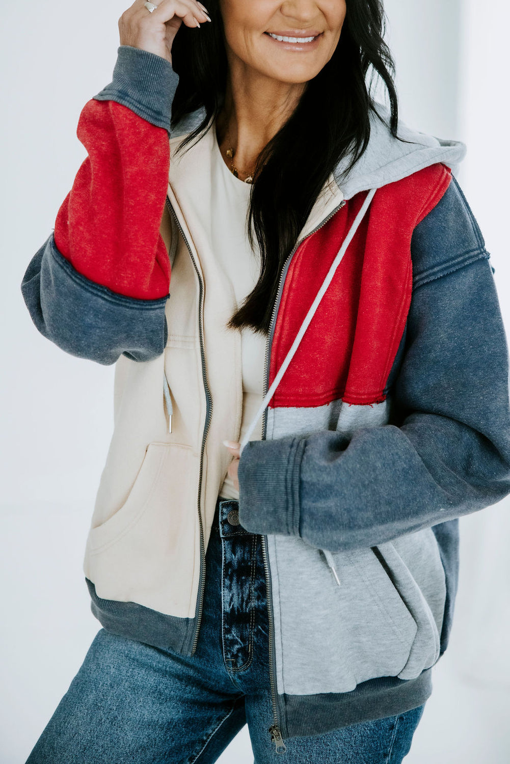 Liora Colorblock Hoodie