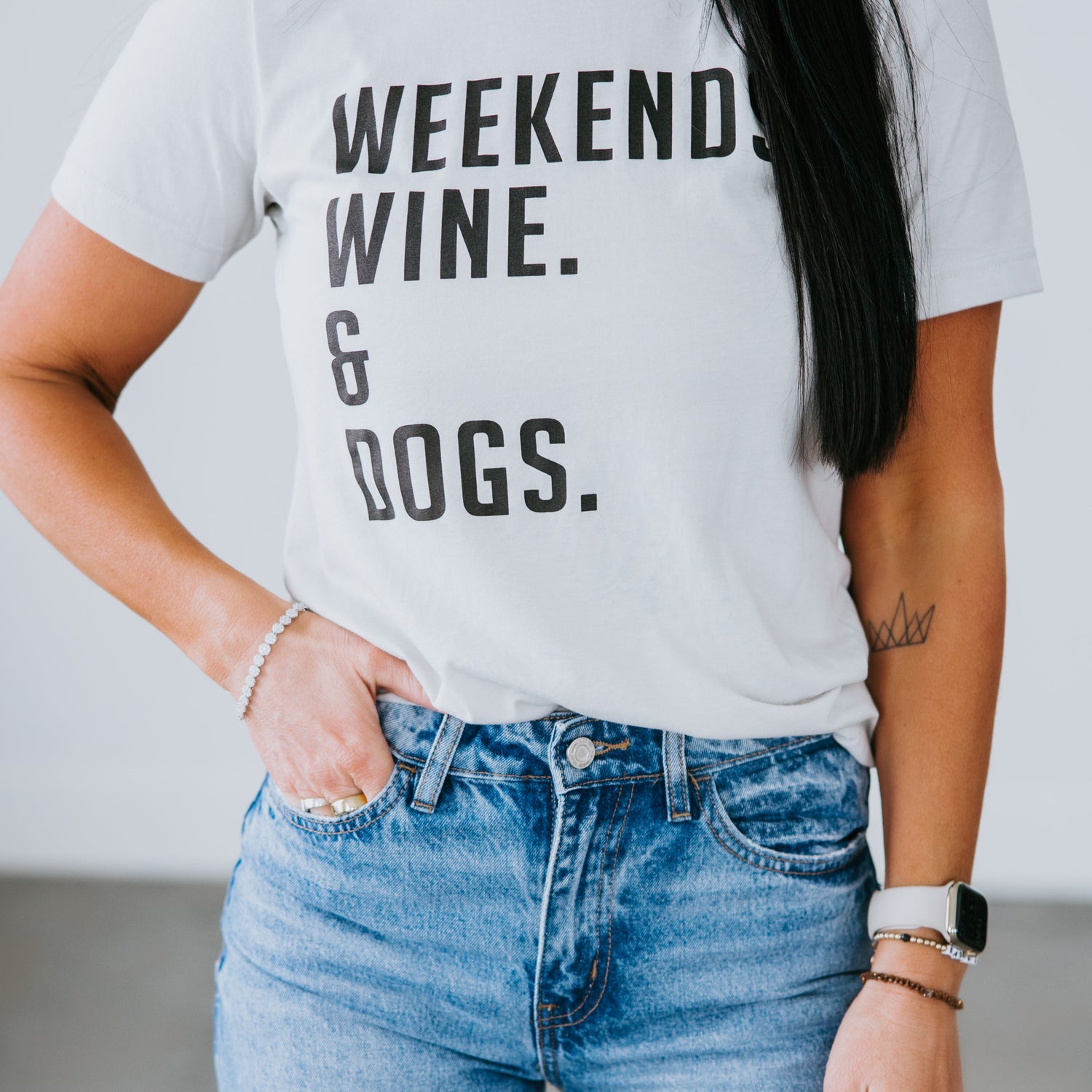 Weekend Wine and Dogs Tee