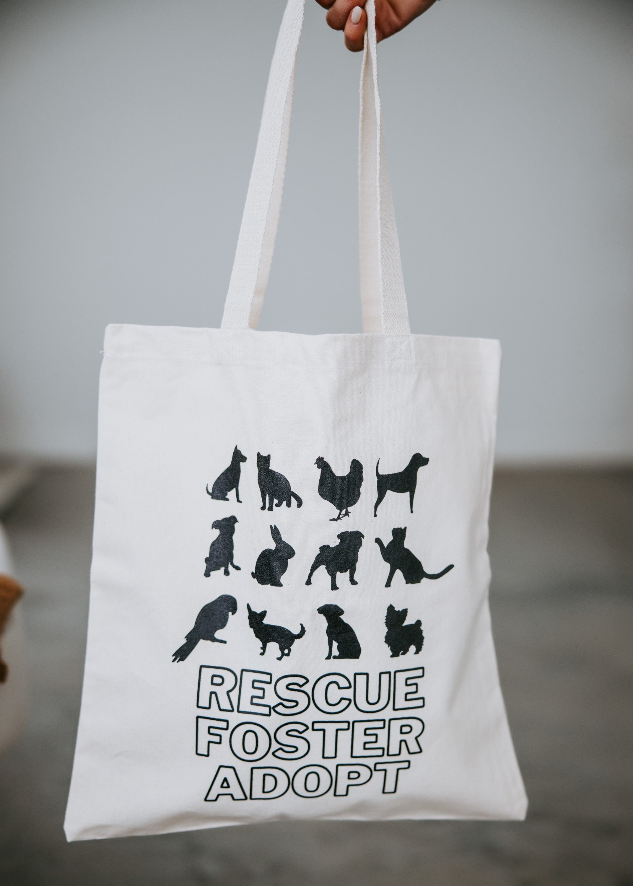 image of Rescue Foster Adopt Dog Tote