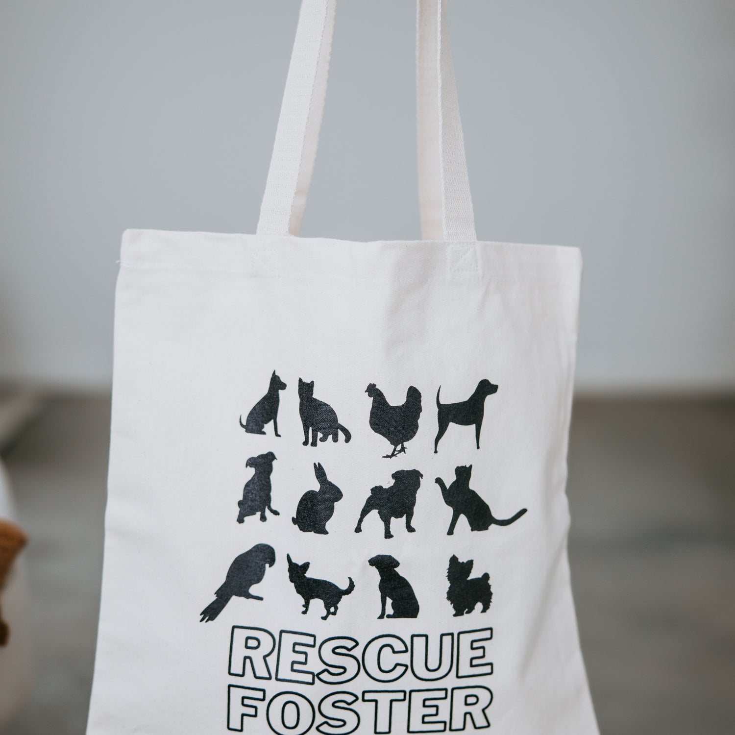 Rescue Foster Adopt Dog Tote