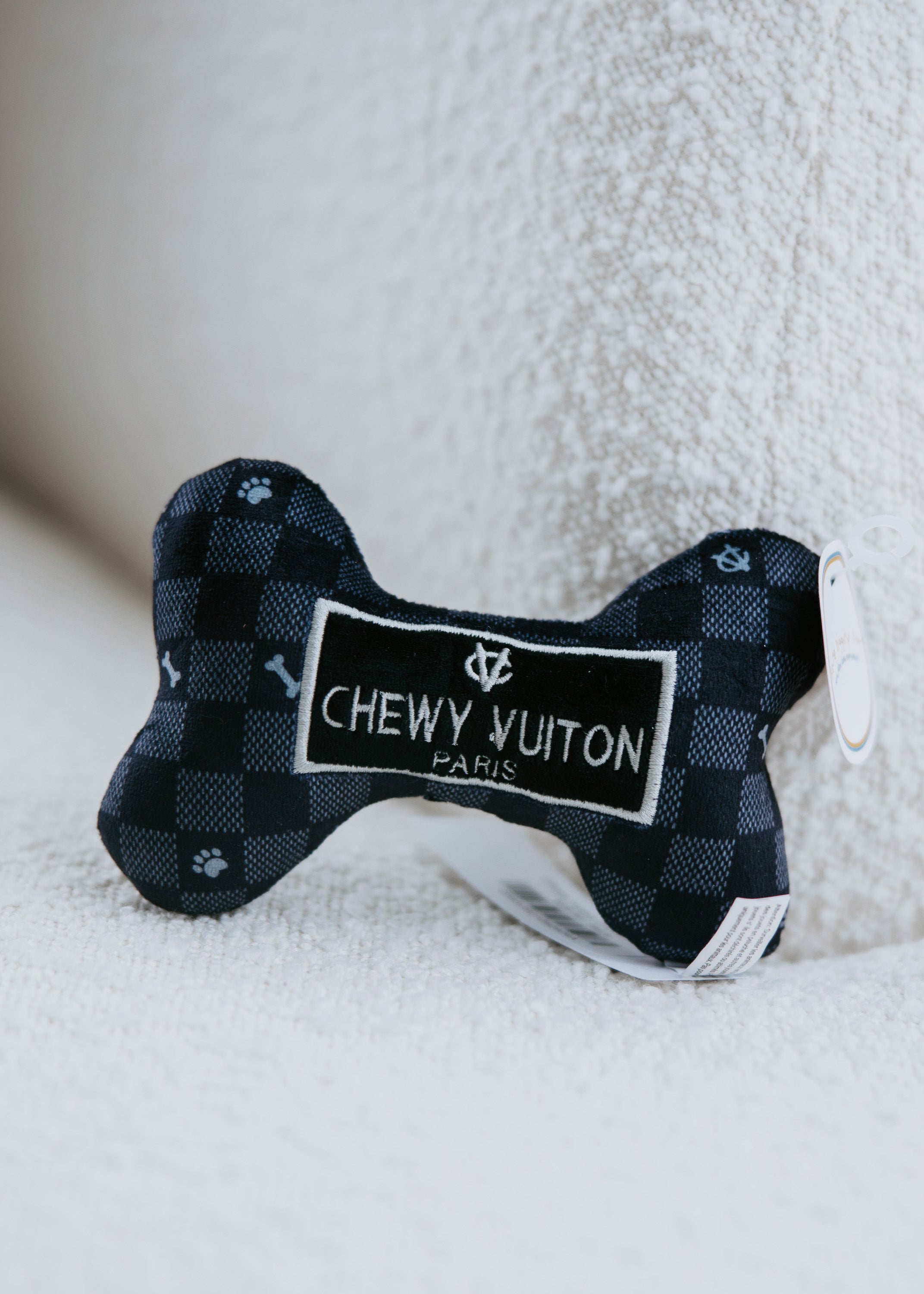 image of Chewy Vuiton Checker Bone