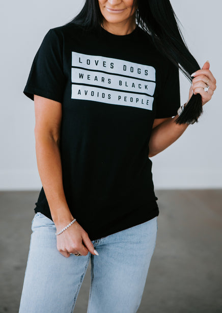 Loves Dogs Graphic Tee