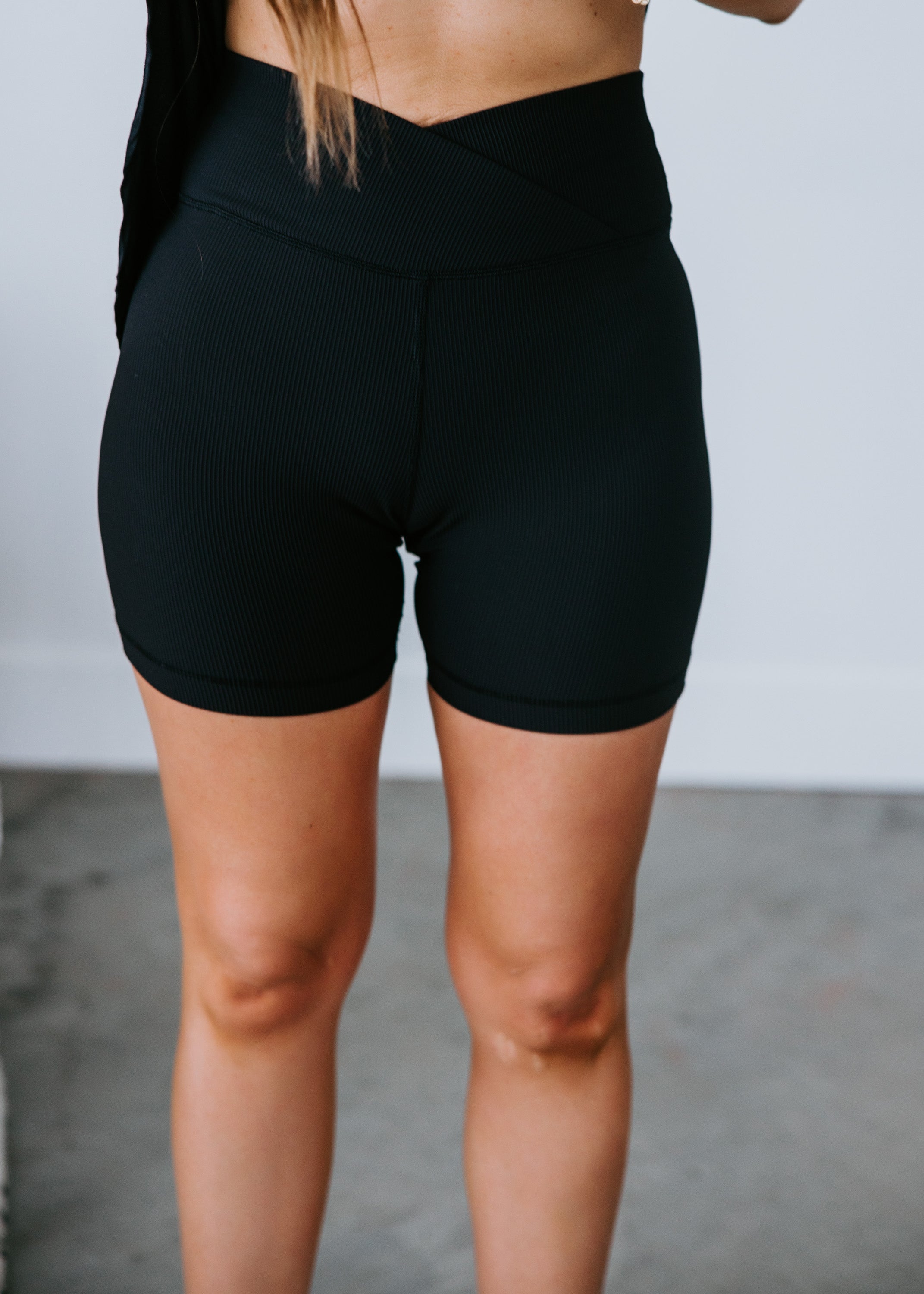 image of Curvy Keep Going Crossover Biker Shorts