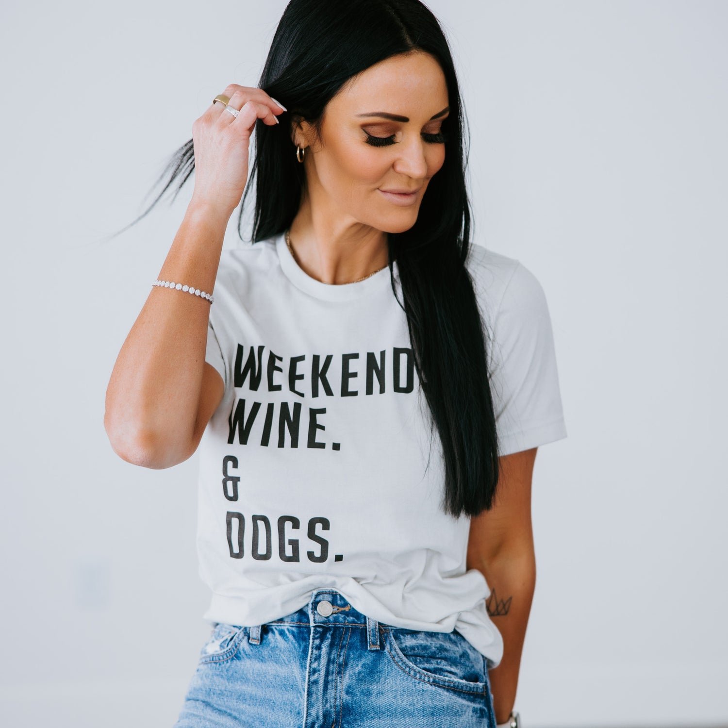 Weekend Wine and Dogs Tee