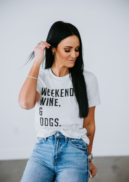 Weekend Wine and Dogs Tee