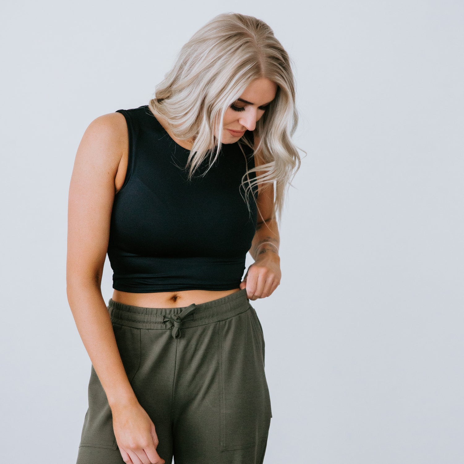 Beau Cropped Tank Top