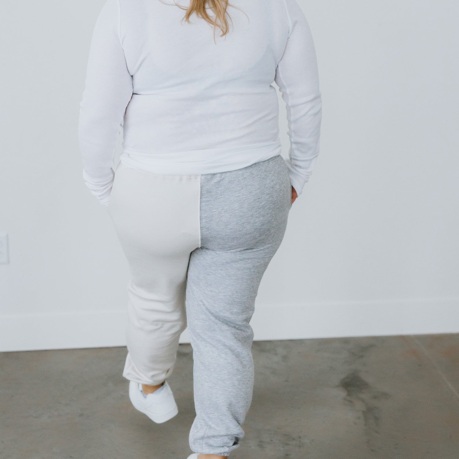 Ultra Soft Colorblock Sweatpants by Chelsea DeBoer