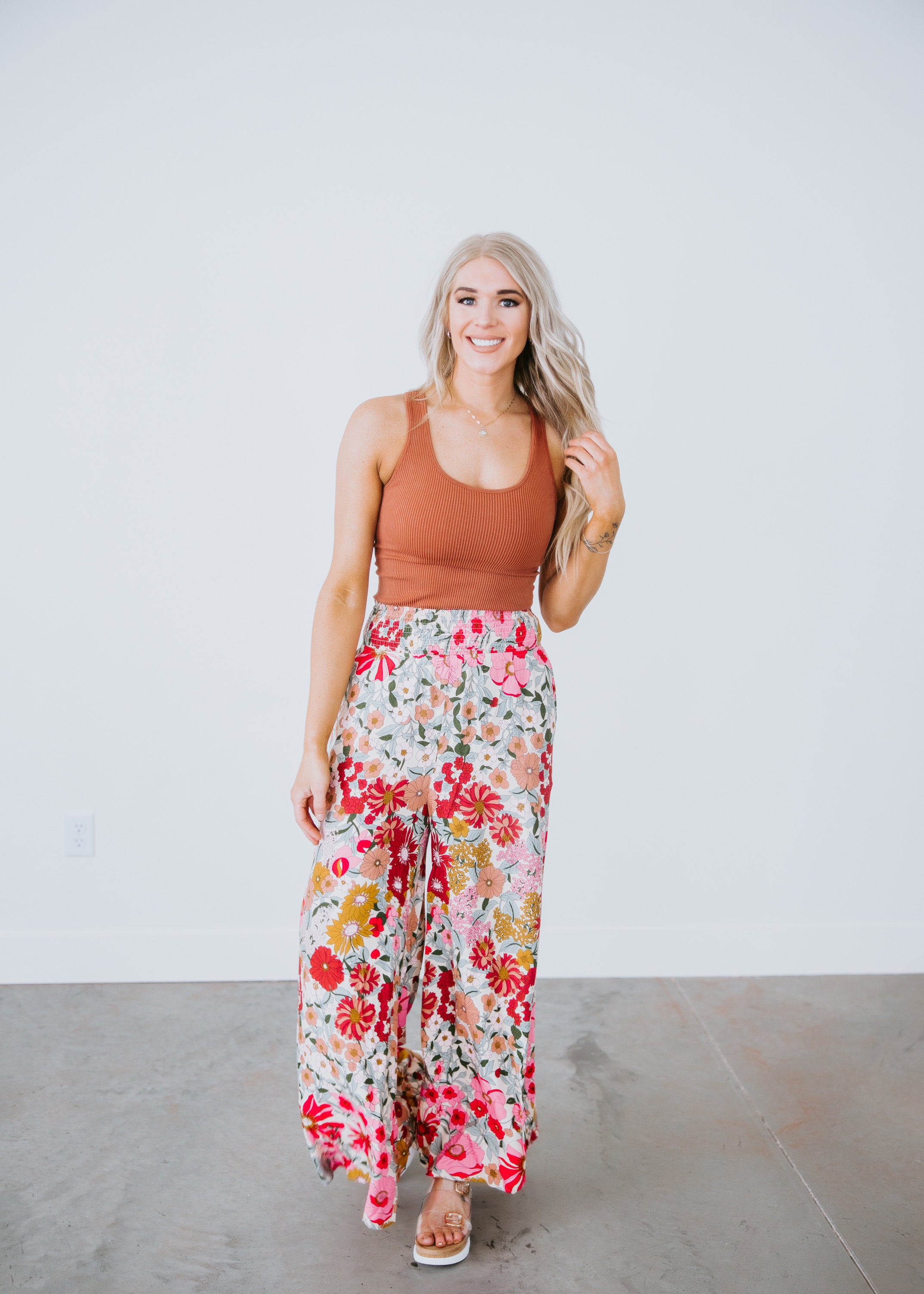 image of In Bloom Wide Leg Pant