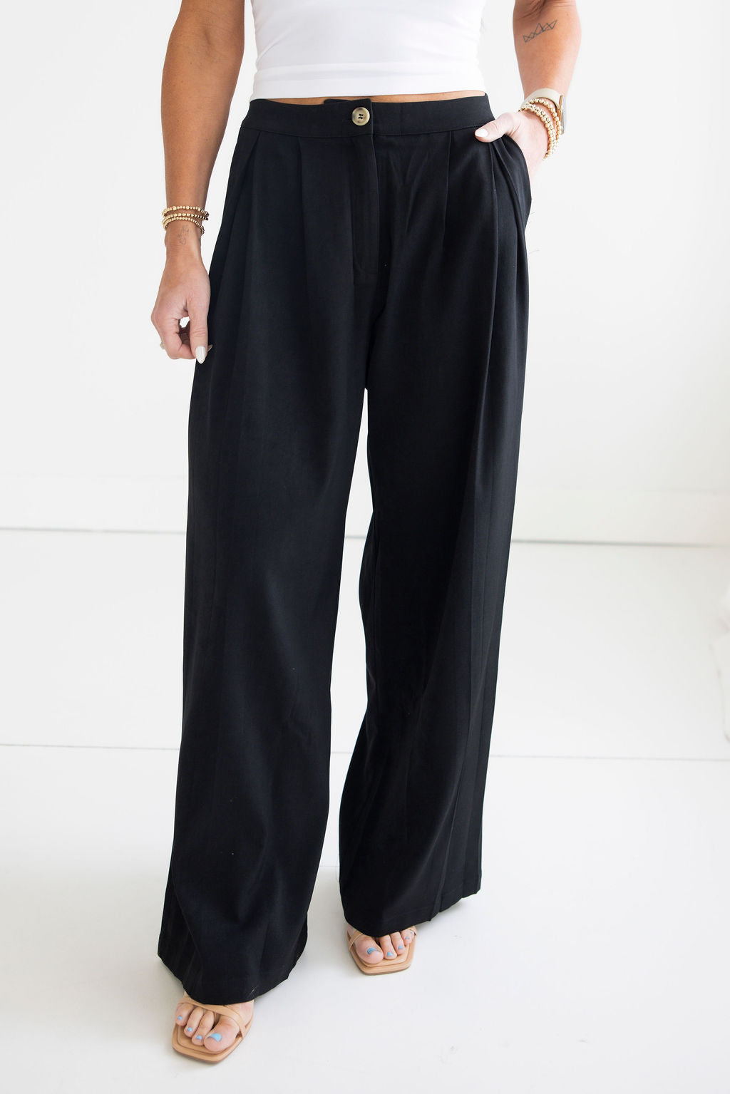 image of Creed Pintuck Pants