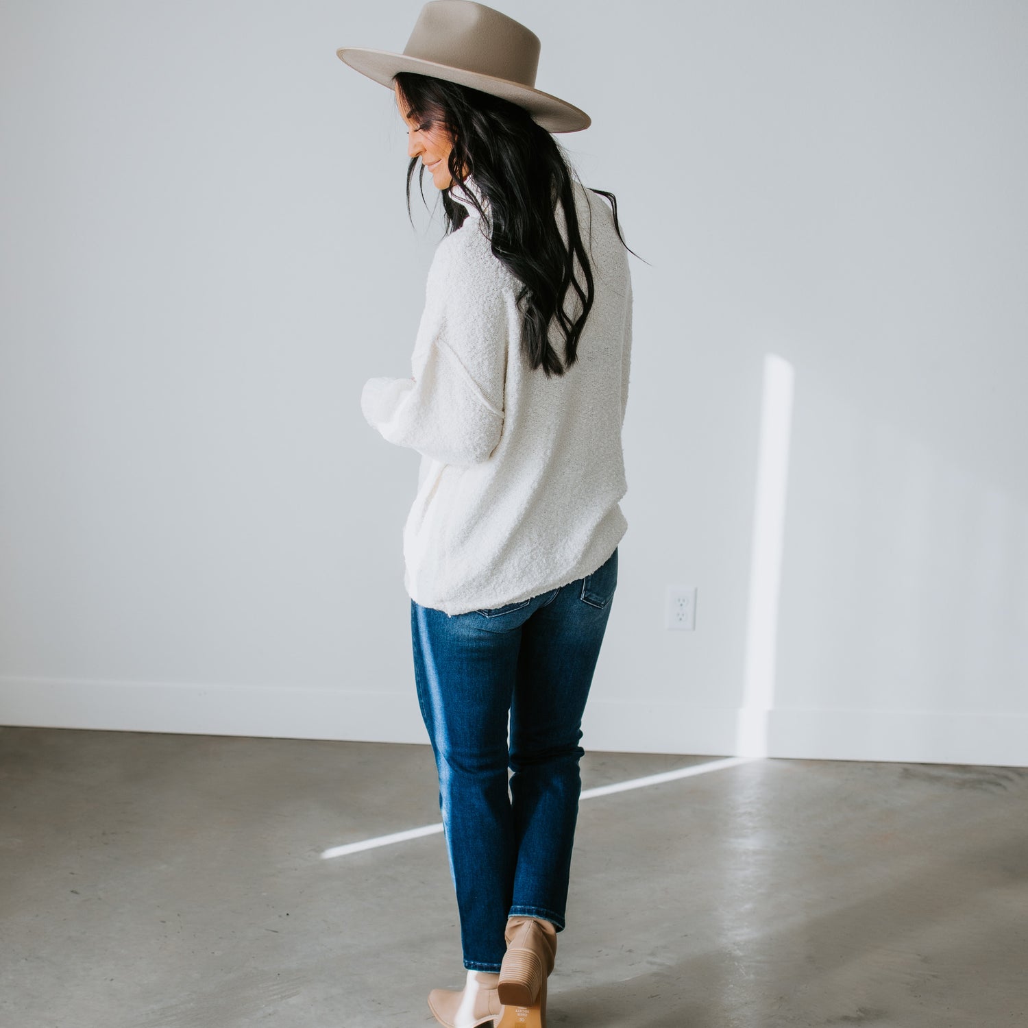 Daney Oversized Turtleneck Sweater