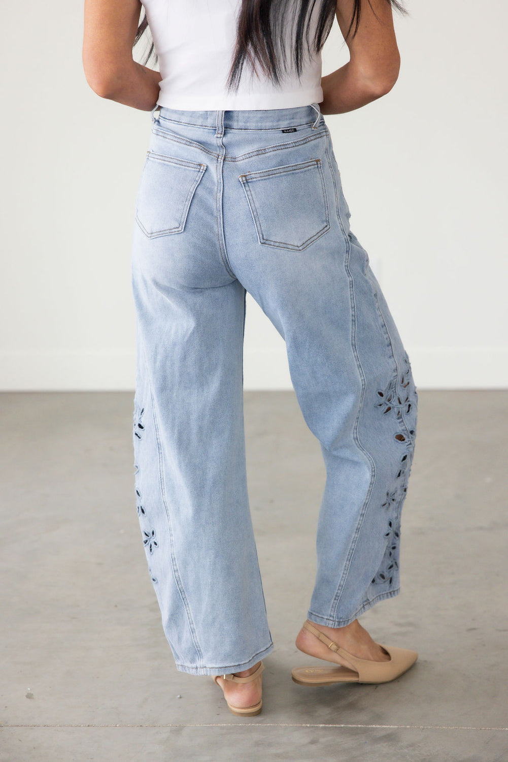 Claire Saige Barrel Jeans