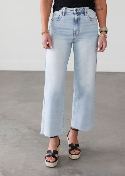 Sandie Hidden Wide Leg Jean product view
