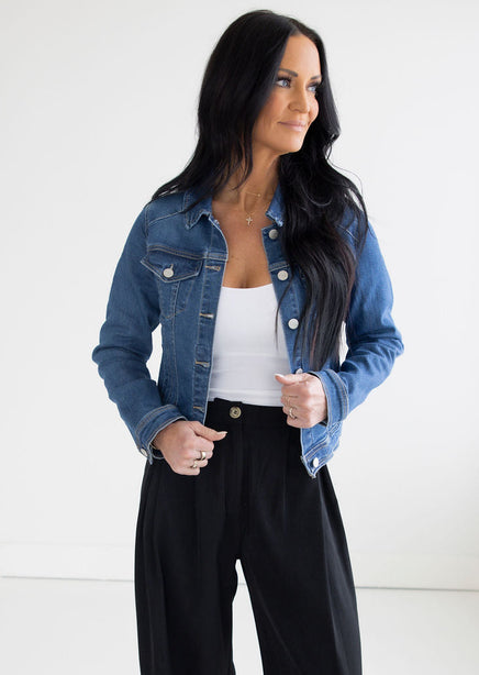Alissa Mica Denim Jacket product view
